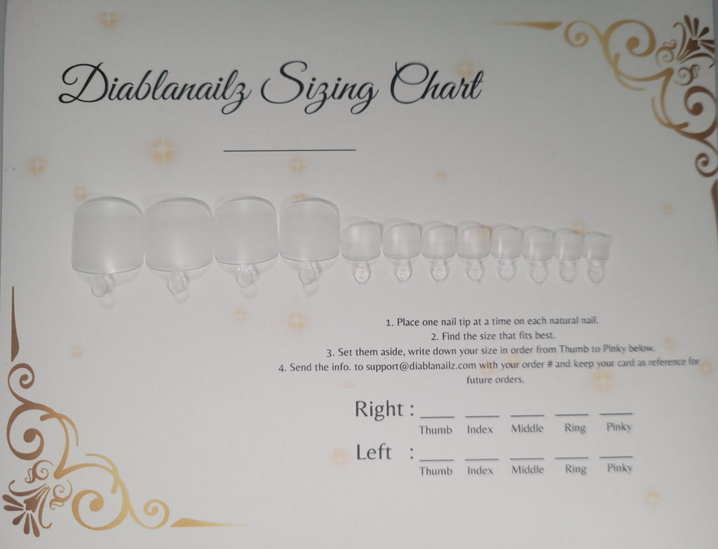 Toe Sizing Kit