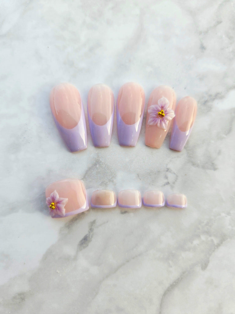 Whispering Lilac - ( Hands & Feet )